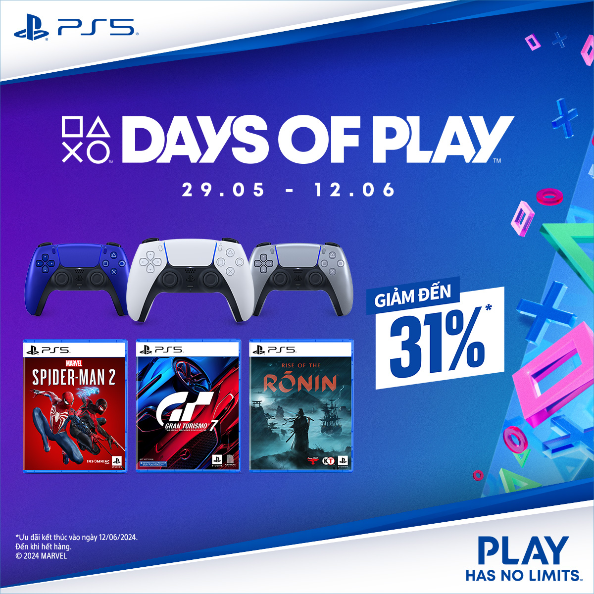 Days Of Play 2024 - Sony Playstation Tiếp Tục Giảm Giá Sâu